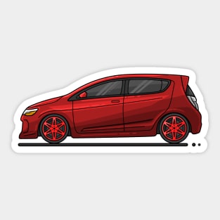 sonic car Sticker